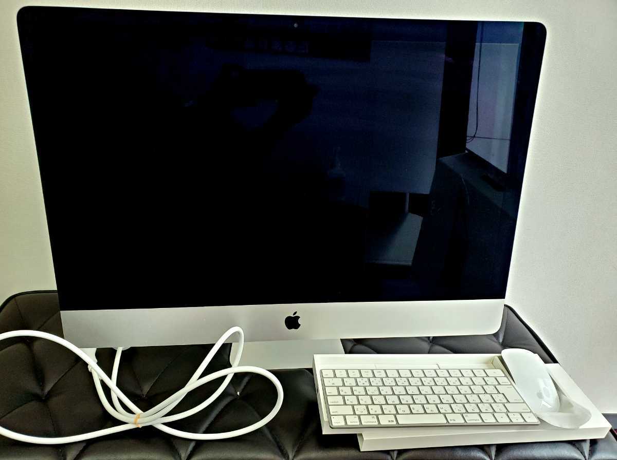 ★美品 動作確認OK★ Apple iMac 27インチ 一体型PC A1419 Core i7 4GHz メモリ32GB 直接お渡し歓迎