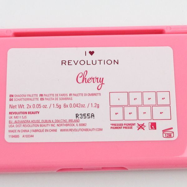 メイクアップ レボリューション アイシャドウ パレット CHERRY 未使用 V496_画像4