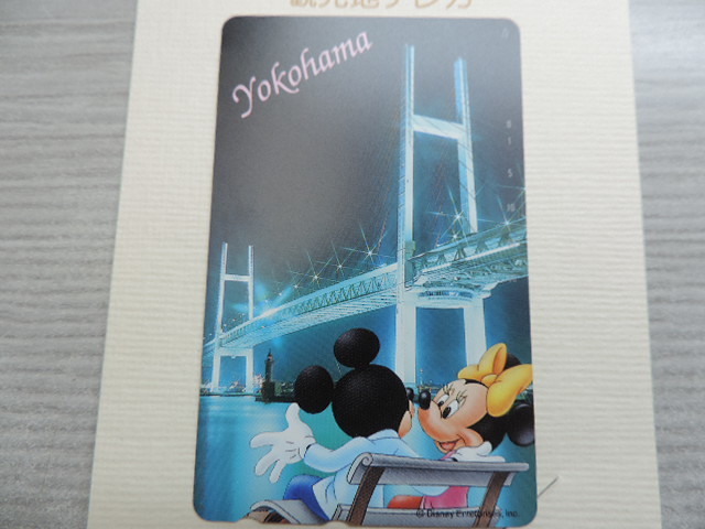 * Disney герой * Yokohama * специальный картон есть телефонная карточка 50 частотность новый товар * не использовался 