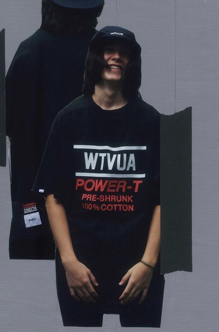 WTAPS 2022FW POWER-T SS TEE BLACK XLサイズ ダブルタップス パワー T