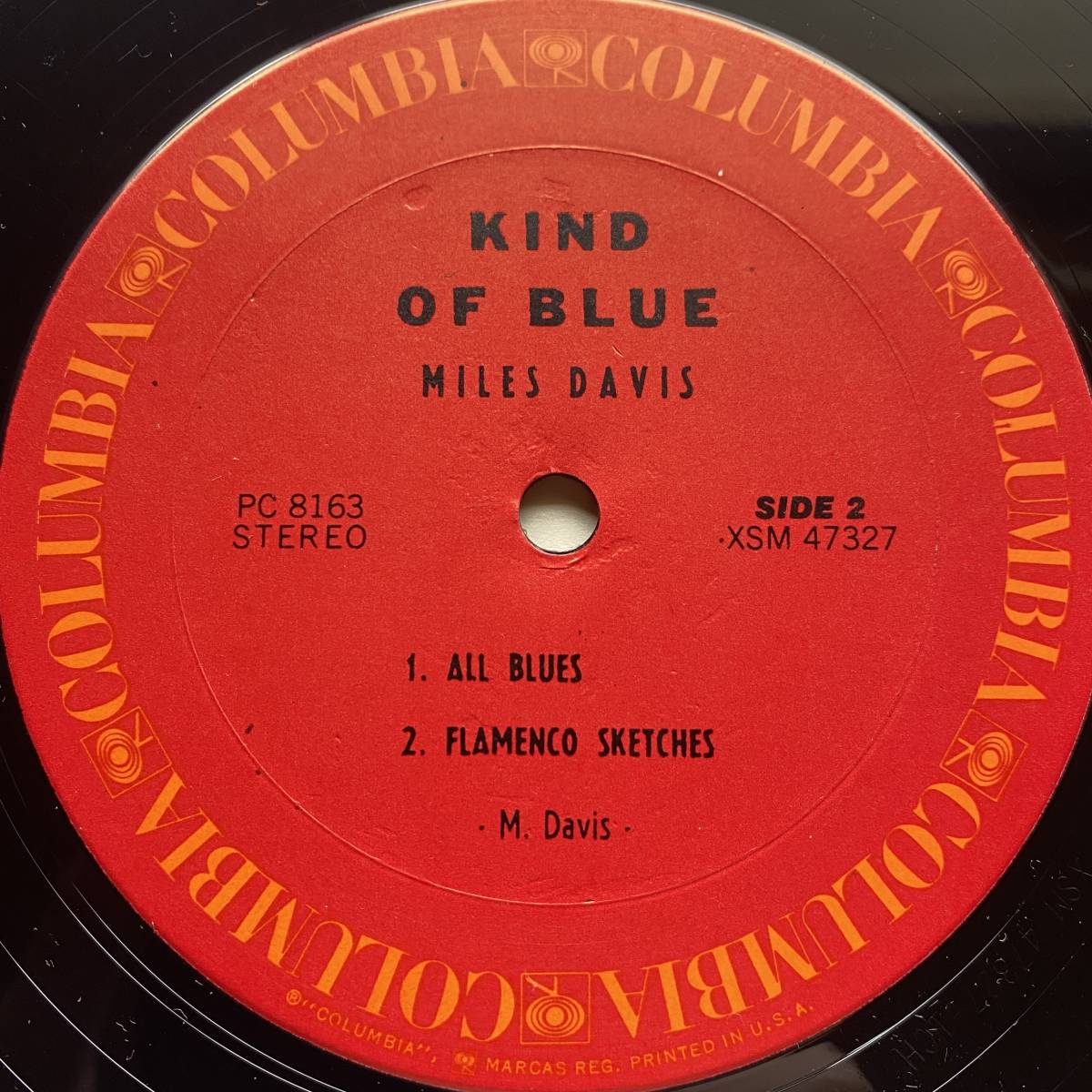 シュリンクLP / Miles Davis - Kind Of Blue / '77 / マイルス・デイヴィス カインド・オブ・ブルー / Columbia PC 8163 / ポスター_画像6