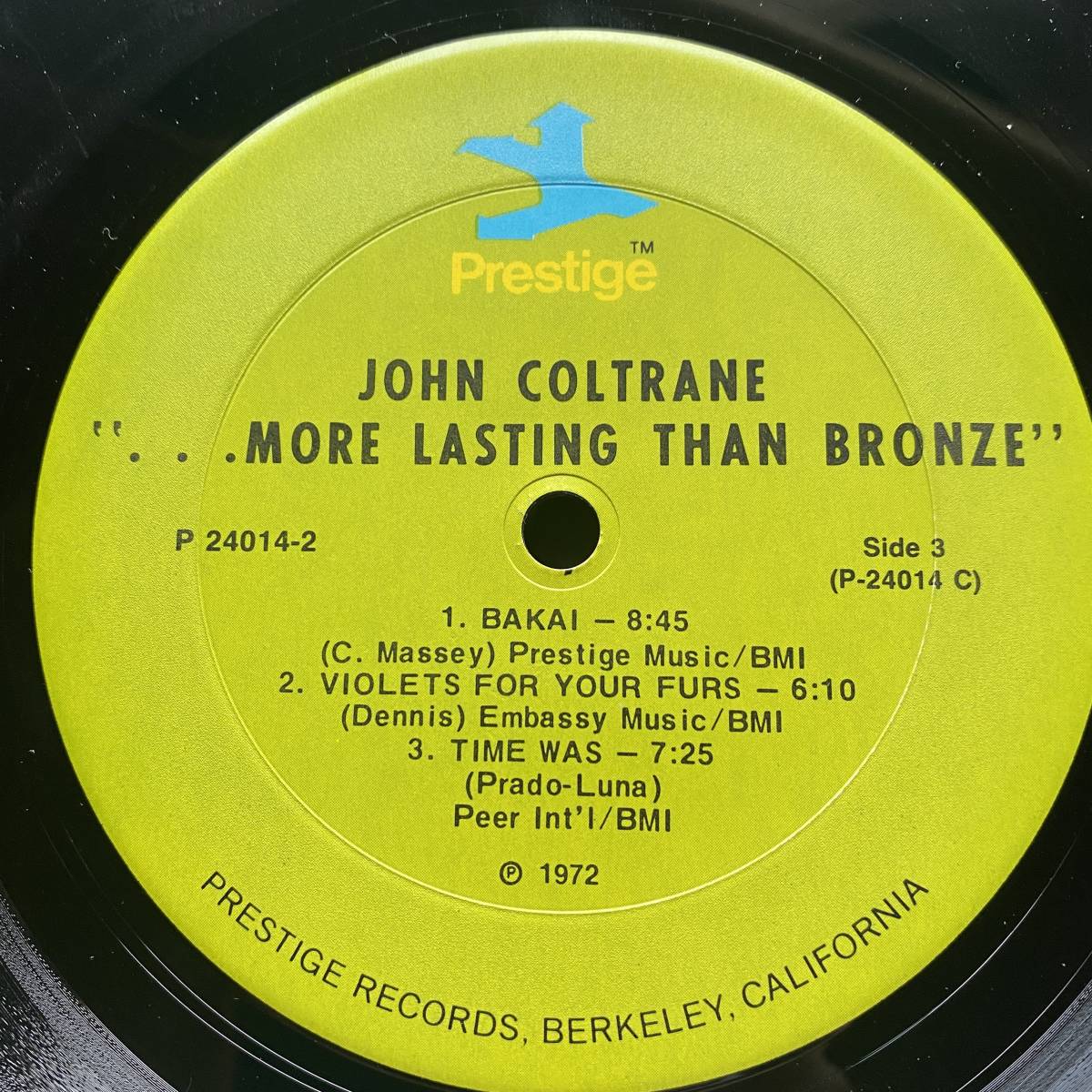 2LP / John Coltrane - ...More Lasting Than Bronze / ジョン・コルトレーン/ Prestige 24014_画像6