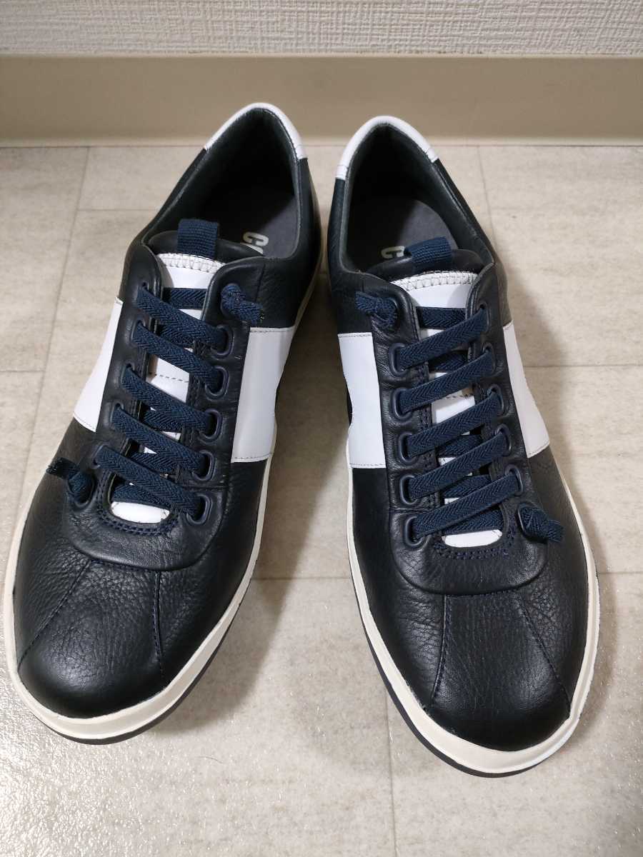 サイズ:42 美品 カンペール CAMPER PEU SLASTIC レザースニーカー