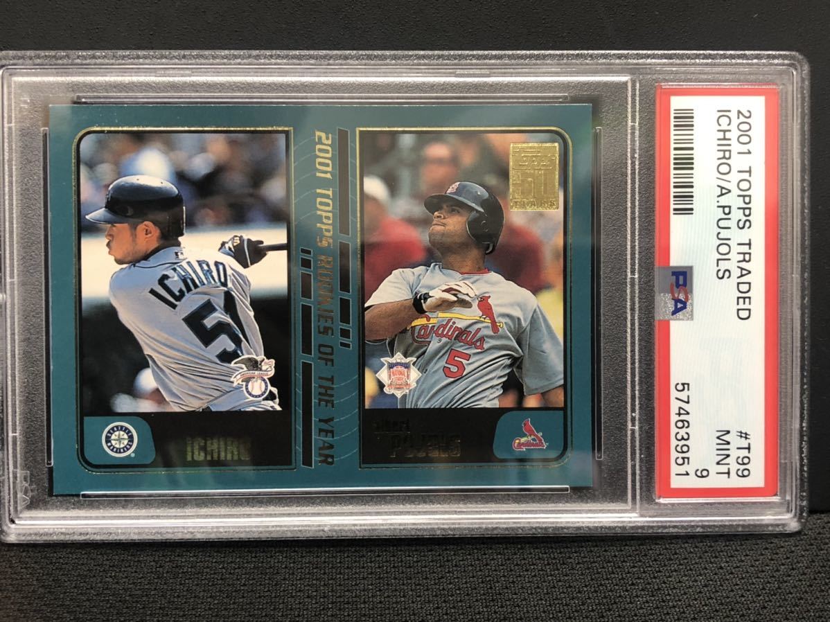 超格安一点 【2001年ルーキーカード‼️】イチロー&プホルス/TOPPS