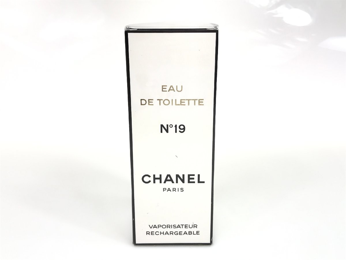 未使用 フィルム未開封 シャネル CHANEL No.19 オードトワレ