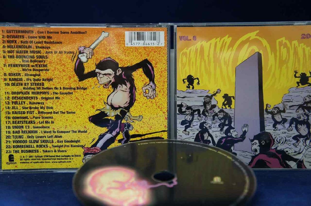 14_03800 Punk_O_Rama Vol.6 2001 / Various Artists / V.A._画像1
