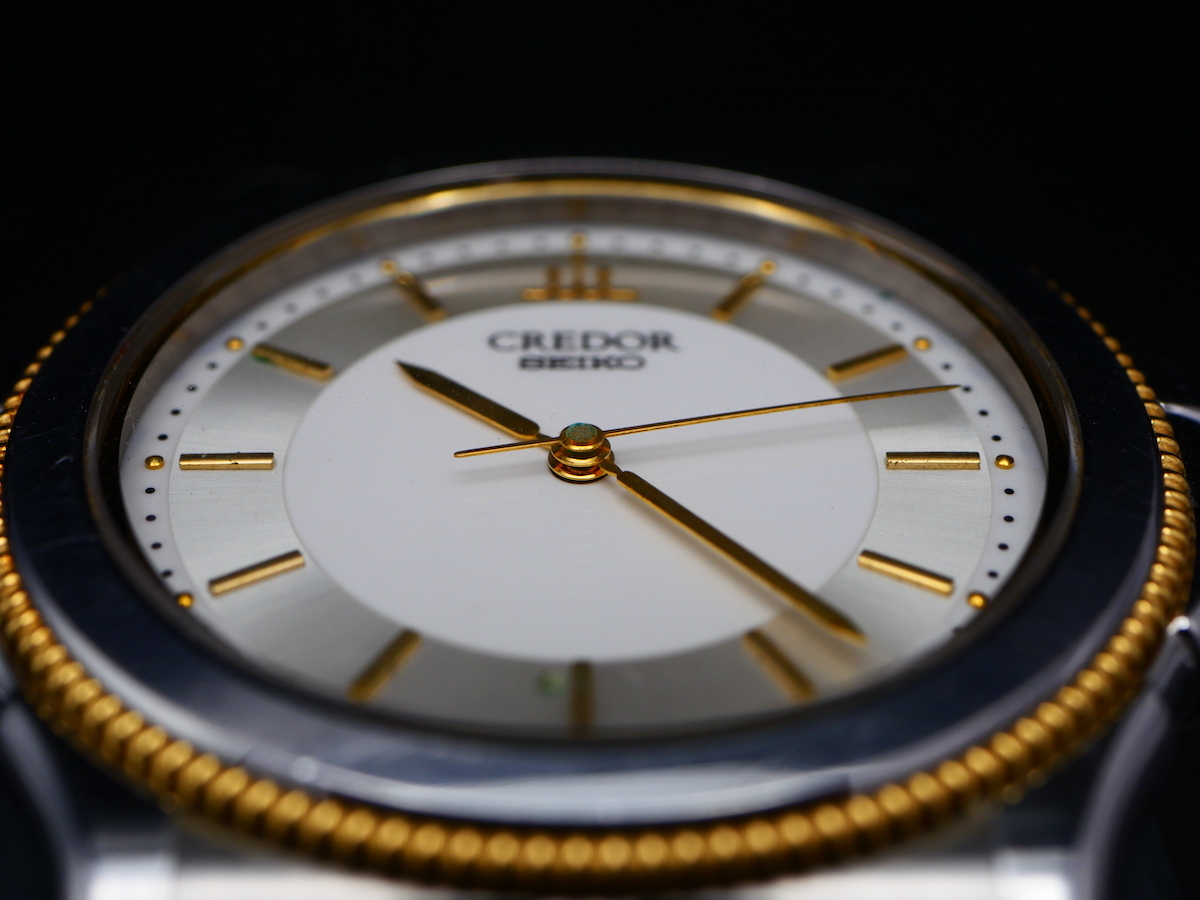 SEIKO セイコー CREDOR クレドール 9581-6040 クウォーツ ss+18kt ...