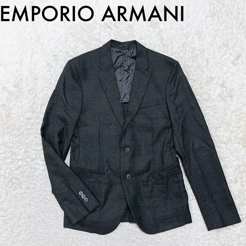 【新品本物】 エンポリオアルマーニ リネン100% 麻 テーラードジャケット 48 背抜き EMPORIO ARMANI OY907152 XLサイズ以上 【新品本物】 エンポリオアルマーニ リネン100% 麻 テーラードジャケット 48 背抜き EMPORIO ARMANI OY907152 XLサイズ以上