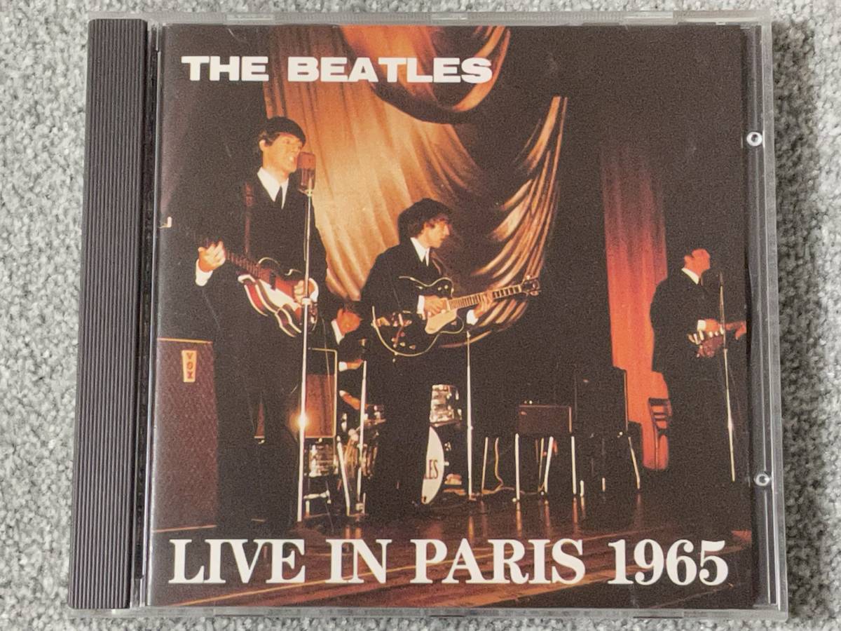 The Beatles / Live In Paris 1965，ブートCD， 中古_画像1