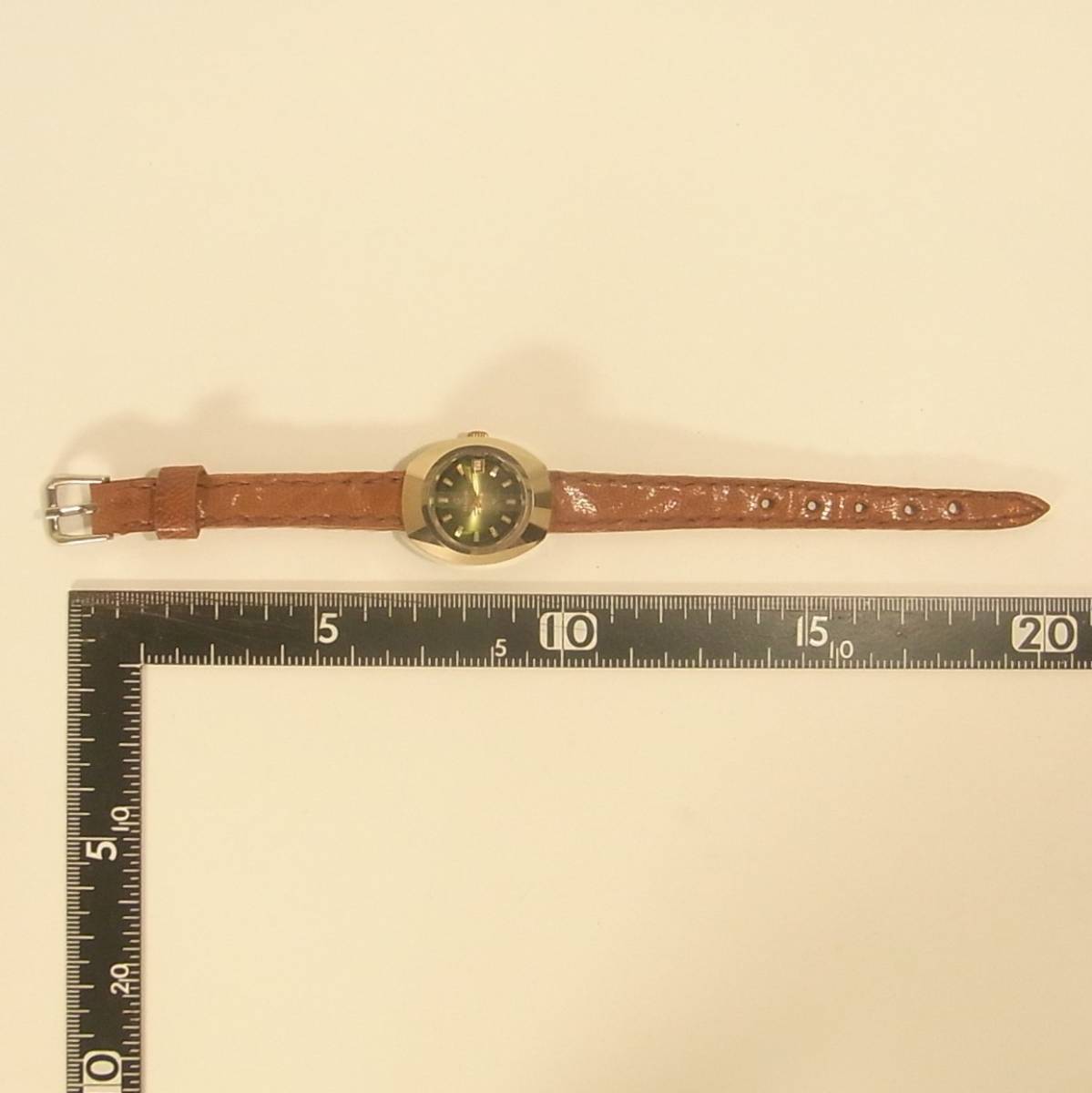 稼働品 美品 RADO BALBOA ラドー バルボア 自動巻き 機械式 オートマチック 腕時計 レディース 新品牛革レザーベルト 887282A