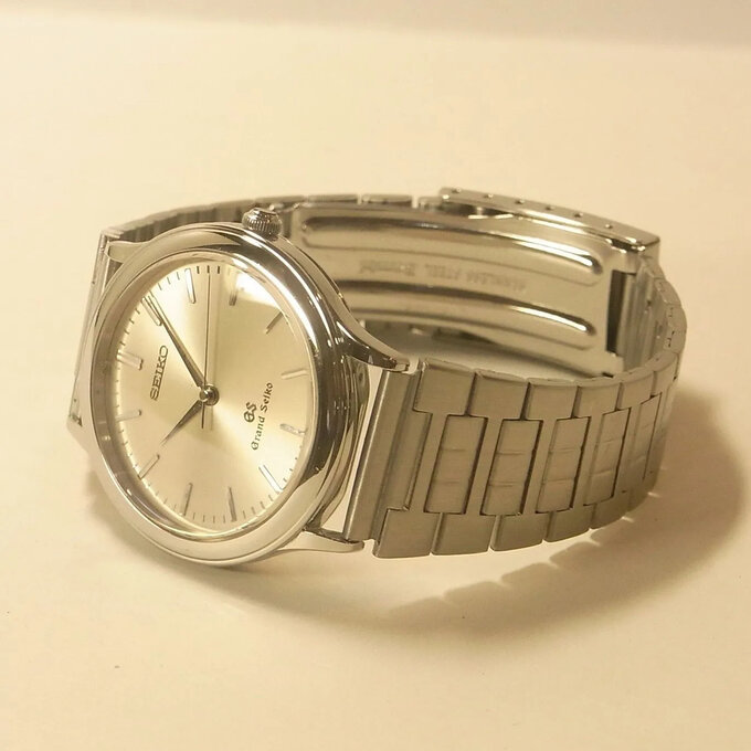 稼働品 美品 Grand Seiko グランドセイコー クォーツ 腕時計 メンズ 9581-7000 腕時計、アクセサリー メンズ腕時計