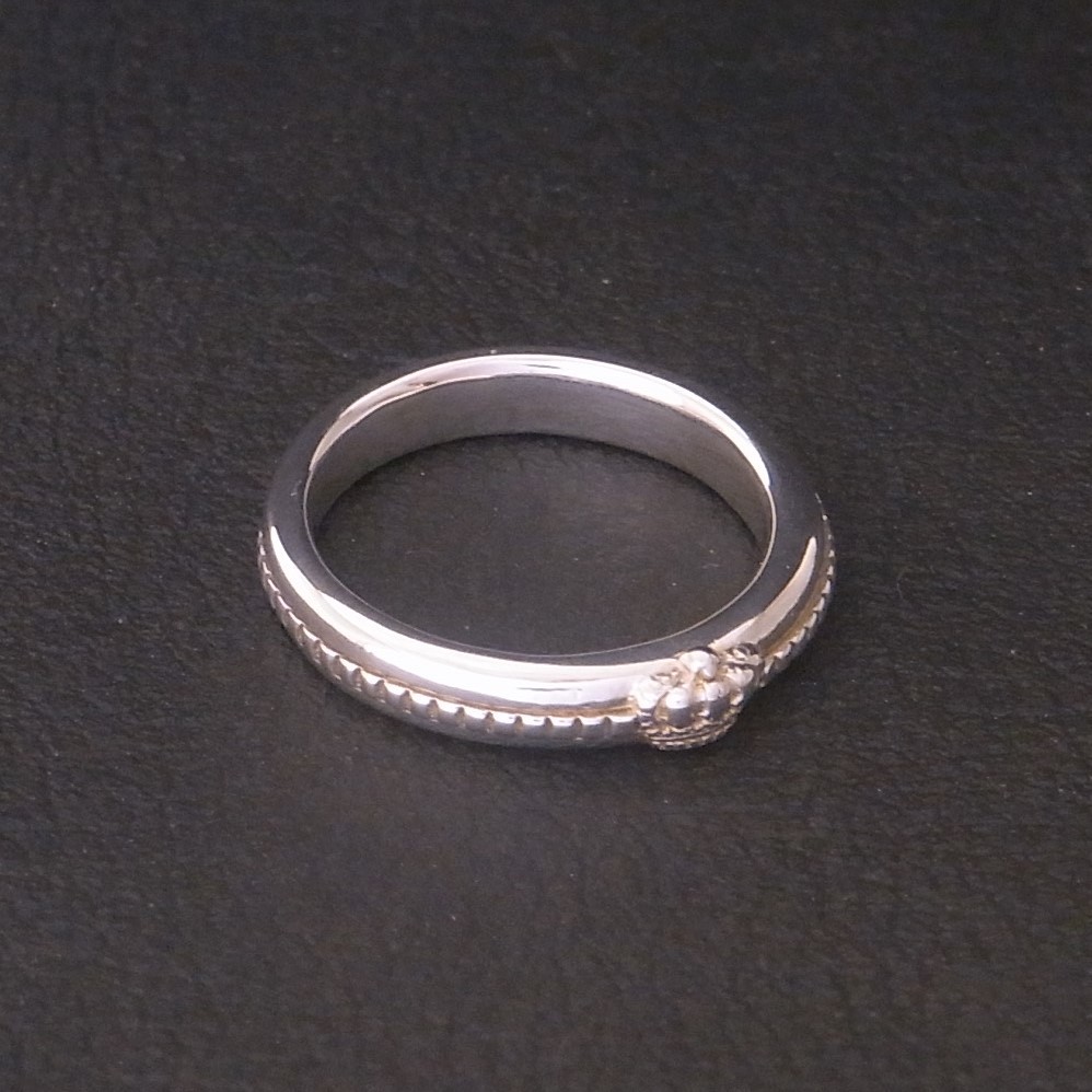 新品同様 美品 JUSTIN DAVIS ETOILE RING ジャスティンデイビス リング 10号 3.9g クラウン 王冠_画像3