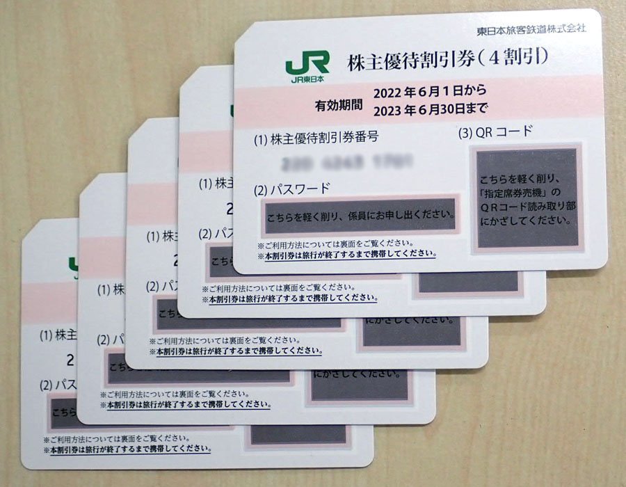 らくらくメ JR東日本株主優待割引券 10枚 2023.6.30まで有効 lk6zh ...
