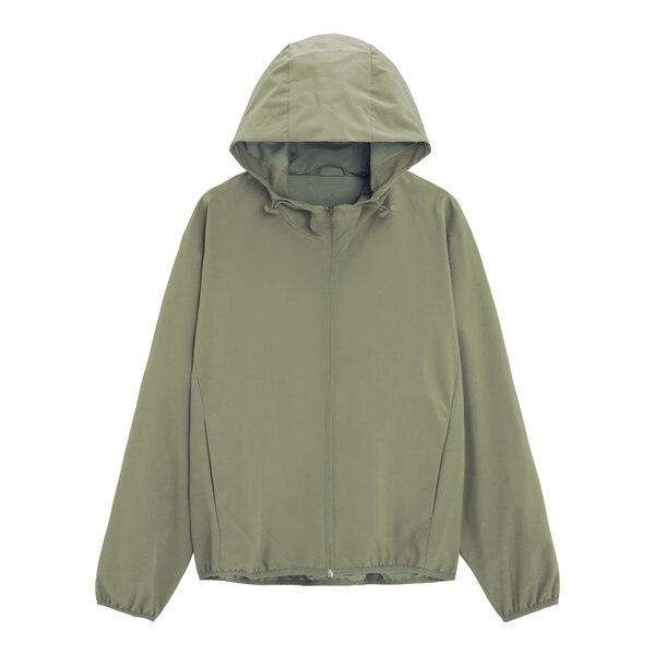 [. price cut ] tag equipped GU GU UV cut Wind proof Sherpa -kaGA UV cut. shell Parker . water-repellent function . plus olive XS