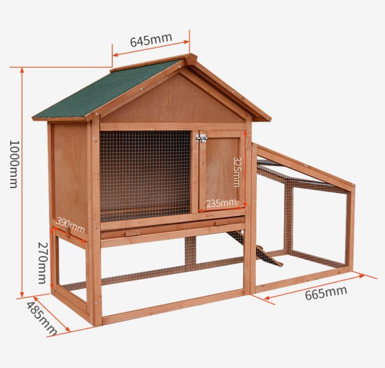  rare new goods high quality pet holiday house house gorgeous wooden cat rabbit chicken small shop breeding a Hill bird cage cat house house ... outdoors .. garden for 