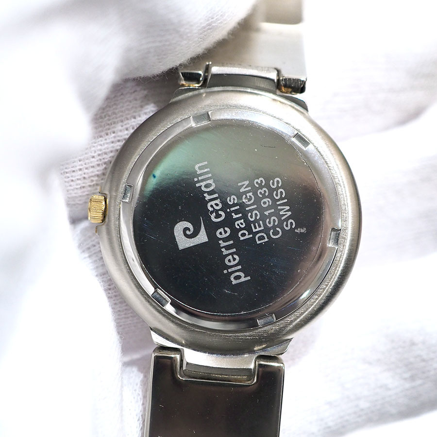 1円～ pierre cardin ピエールカルダン 腕時計 クォーツ オパール文字盤 OPAL アナログ ウォッチ 時計