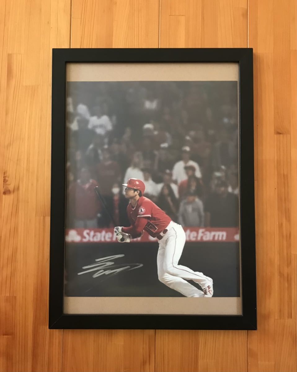 激レア 大谷翔平選手 直筆サイン入り写真 額付き | noonanwaste.com