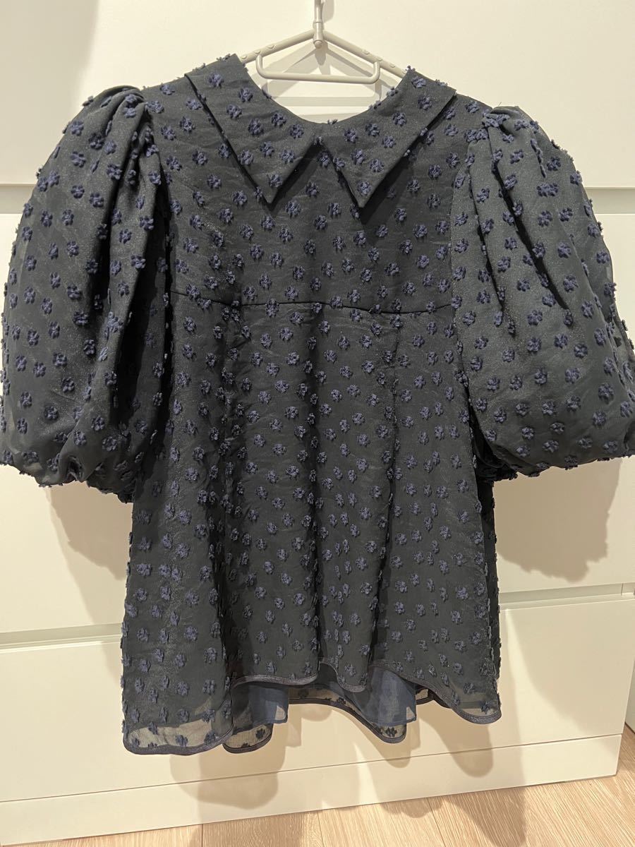 Drawer - shirocon yori フローラドットブラウス 36の+imagensport.com.br