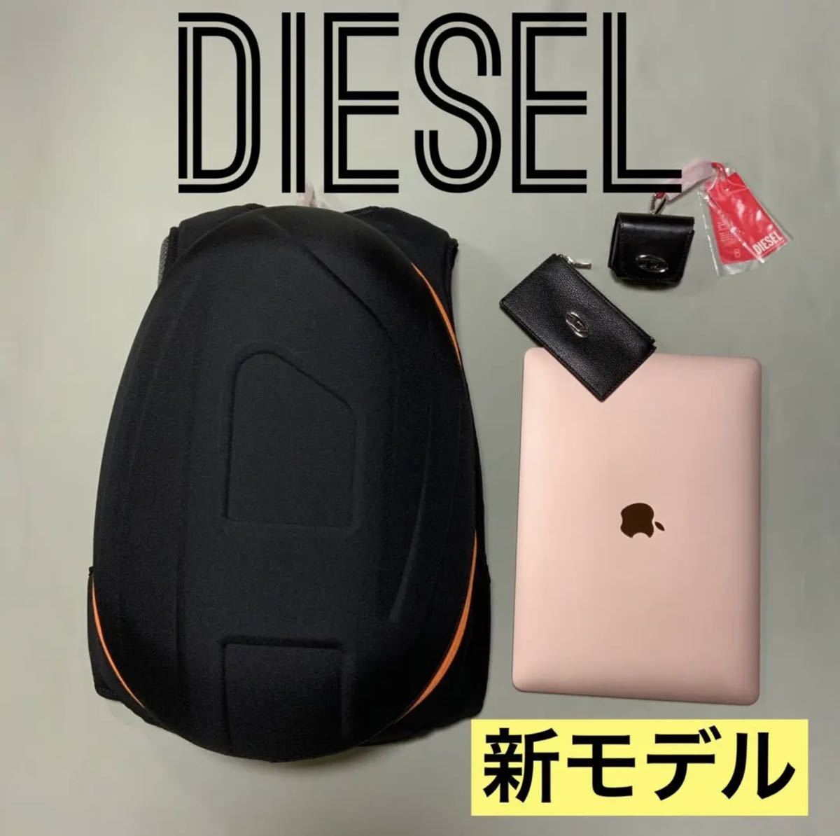 洗練されたデザイン DIESEL 1dr-Pod Backpack ブラック-