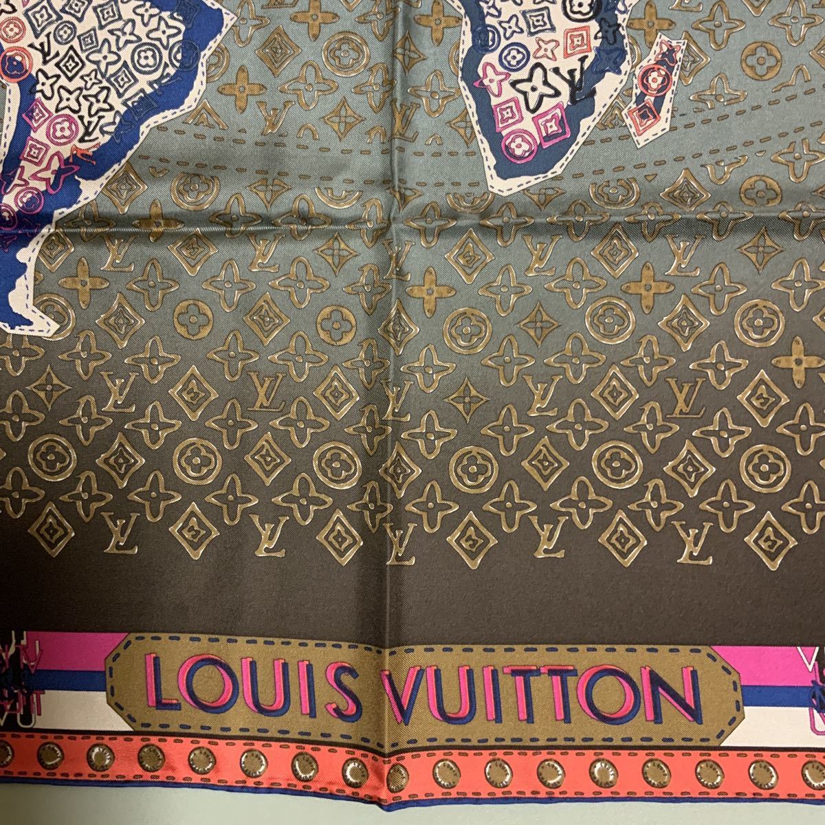 洗練されたデザイン ルイヴィトン LOUIS VUITTON スカーフ 新品