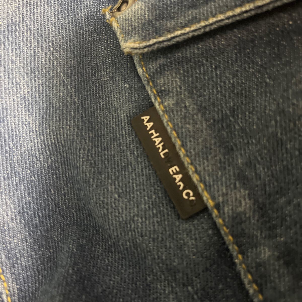 AA BUZZ PANTS DENIM ダブルエー バズ パンツ レディース S リアル