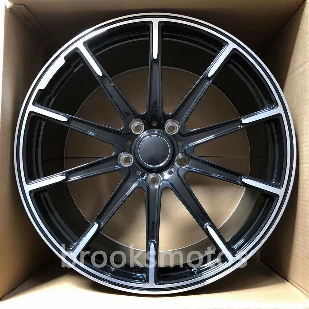 21インチ NEW B STYLE グロス ブラック ホイールセット メルセデス
