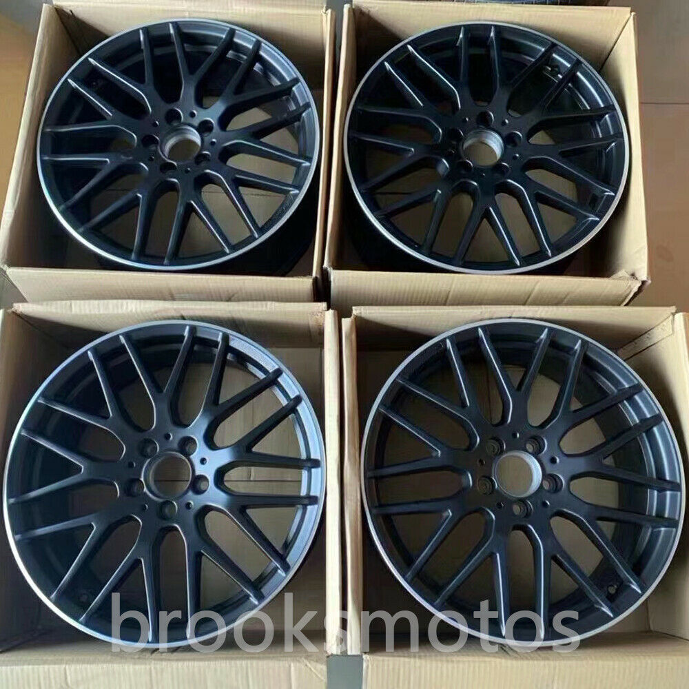 19インチ NEW マルチ スポーク ブラック STYLE ホイール メルセデスベンツ A45 AMG 19X8 -BRN-1067
