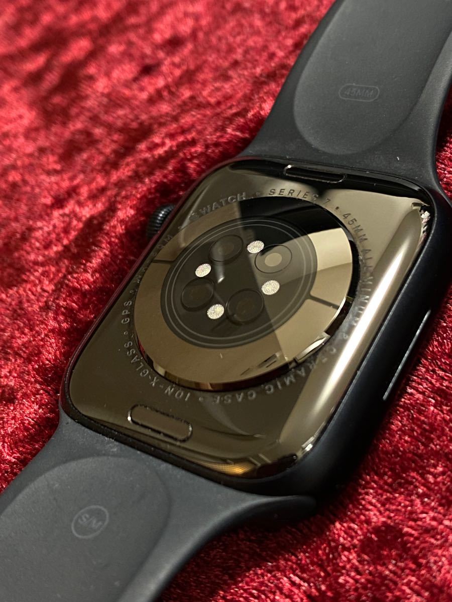 Apple Watch Series7 ミッドナイト 45 アップルウォッチ GPSモデル