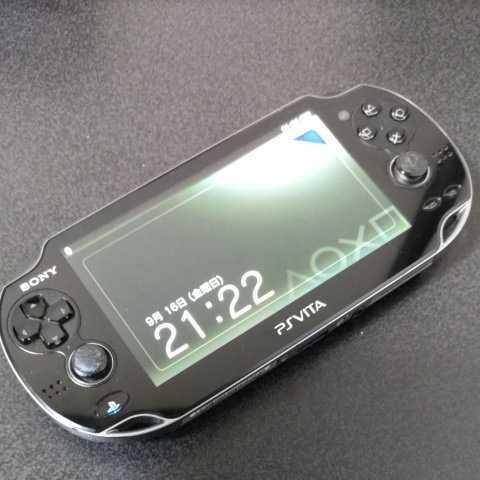 １円スタート】【PlayStation Vita PSVITA PCH-1000 ZA01 本体 8GB