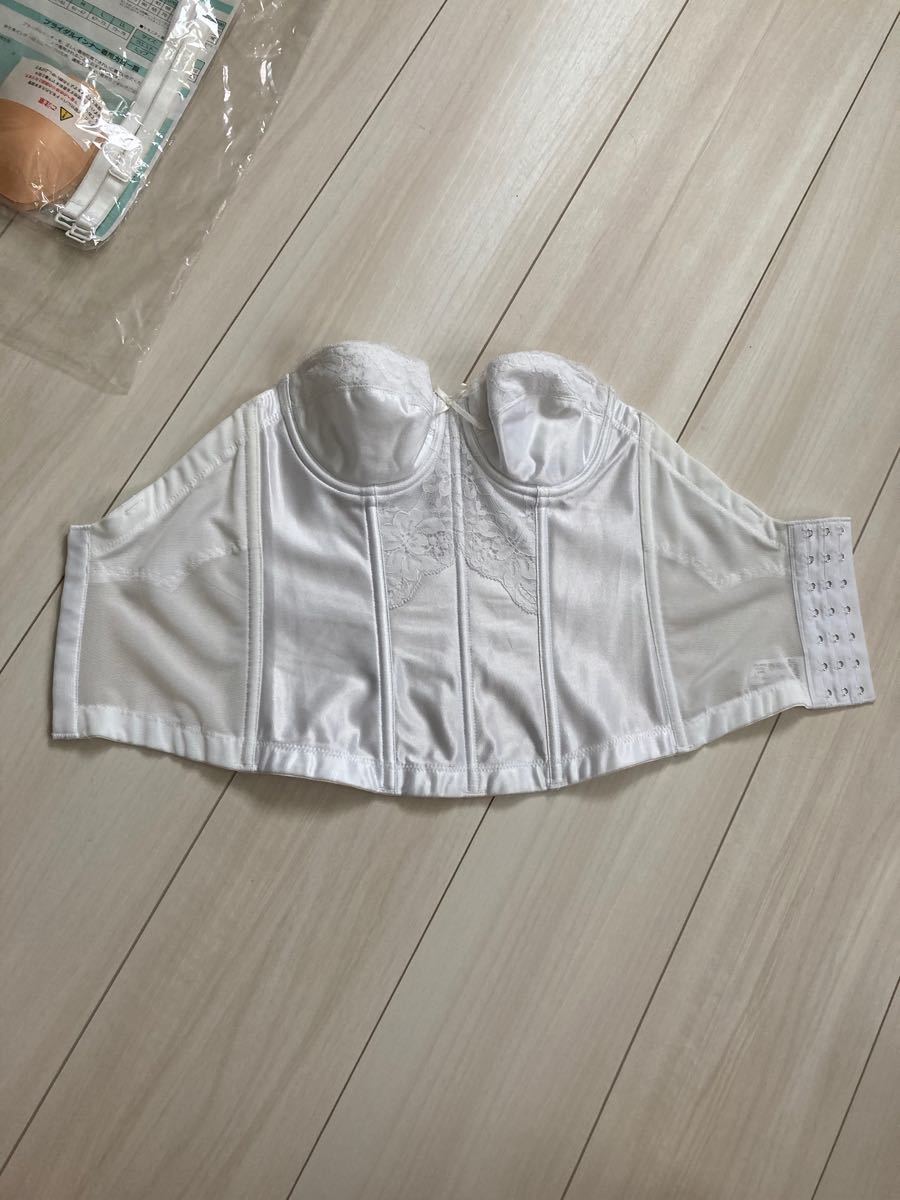 ブライダルインナー ビスチェ フレアパンツ 上下セット B65 パンツM