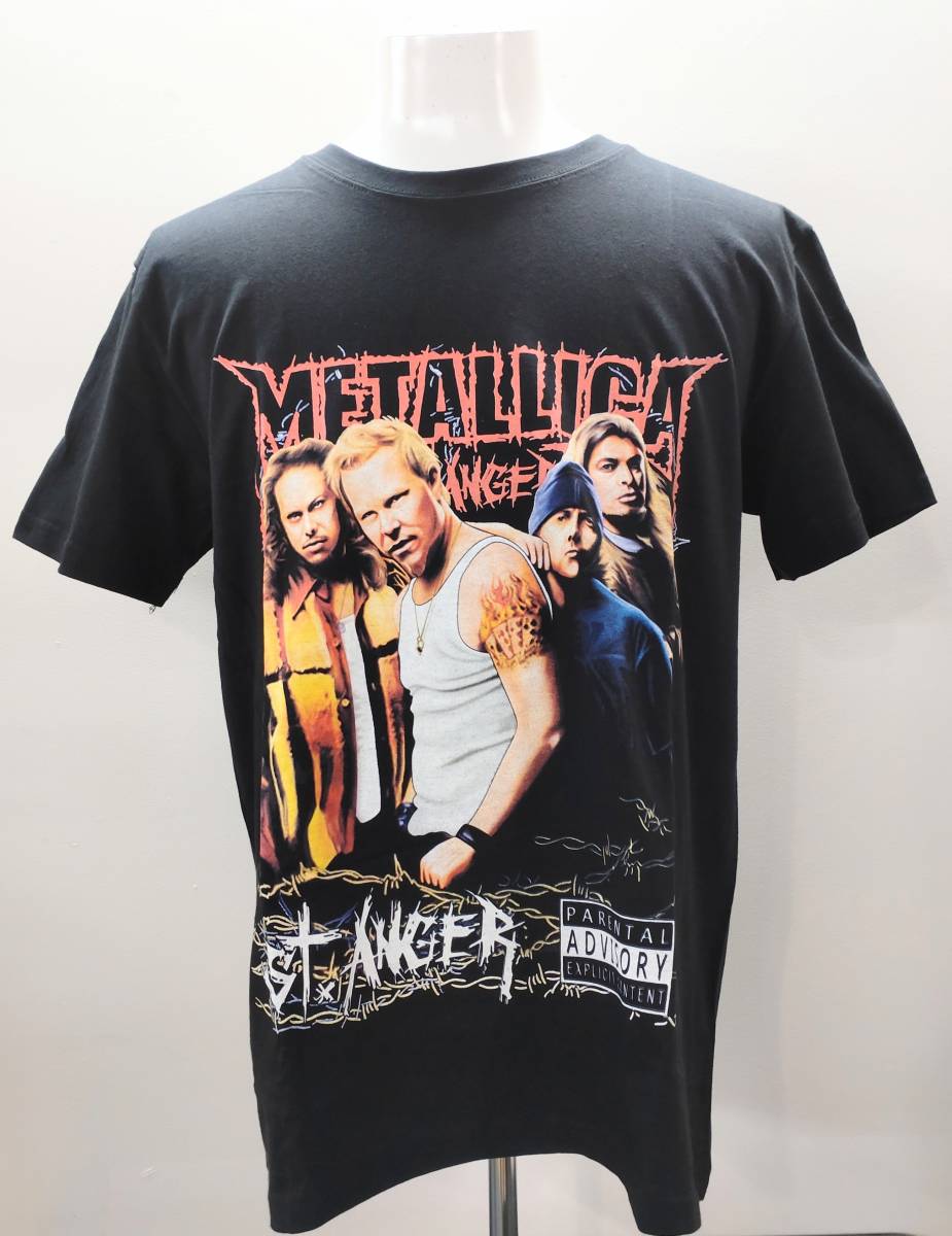 送料無料　【Mサイズ】メタリカ　Tシャツ　metallica　メンバー　ロックバンド　ファンスマ_画像1