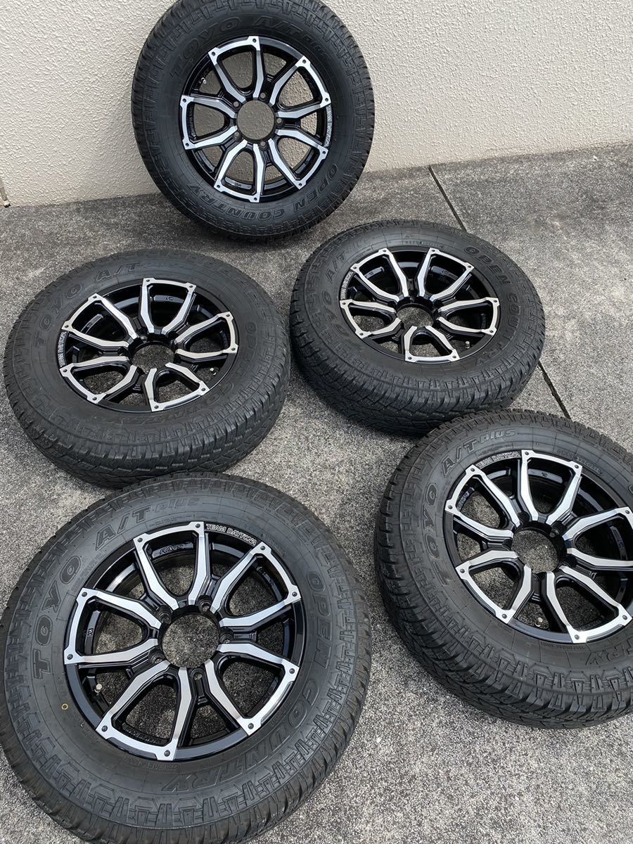 RAYS レイズ STX-J 16インチ 5.5J±0 5H 139.7 TOYO トーヨー AT 215