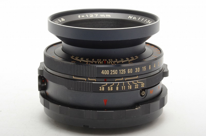 ★美品★　Mamiya MAMIYA-SEKOR 1:3.8 f=127mm　　　　　　　＃19-346(65258-8)