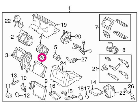 【高性能】Land Rover レンジローバーイヴォーグ LV2A用 MANN フレシャスプラス エアコンフィルター ランドローバー_画像2