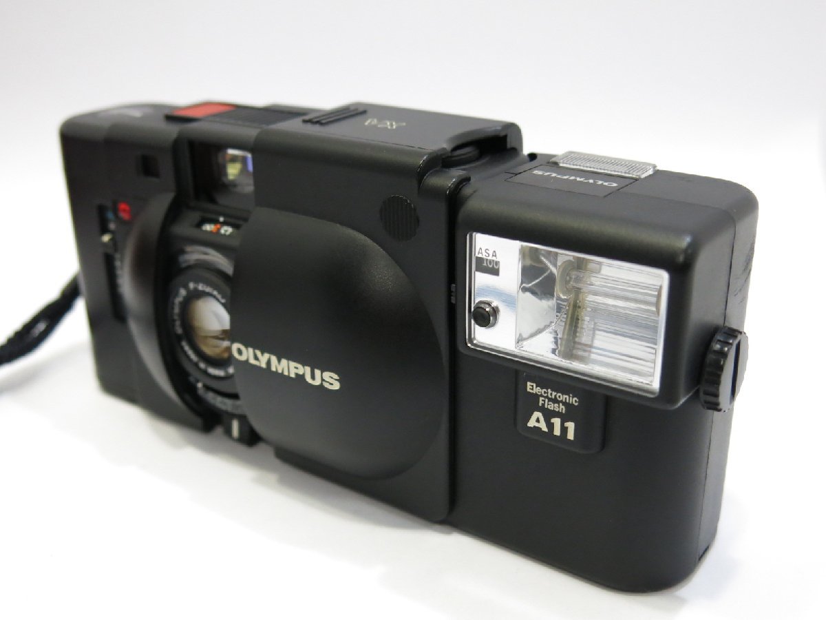 品 】OLYMPUS XA A11 ストロボ 希少ケース付 フイルムカメラ