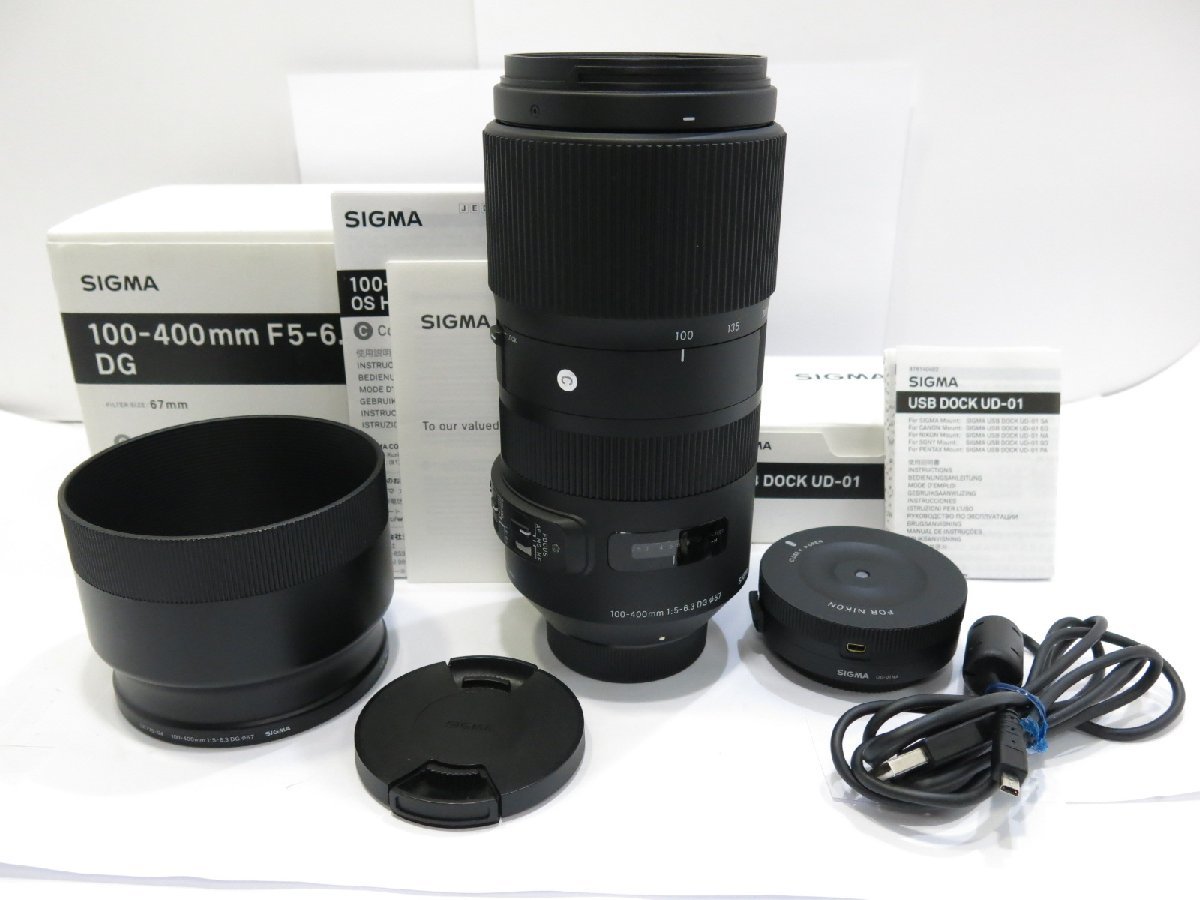 SIGMA 100-400mm F5-6.3 DG OS HSM DOCK付 - www