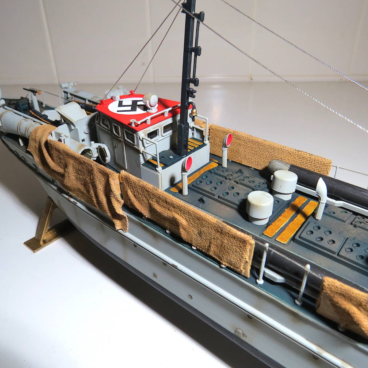 AIRFIX 1/72 ドイツ海軍 Eボート Sボート 魚雷艇 完成品 エア