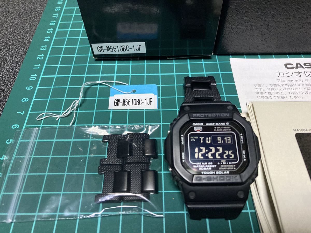 超美品 カシオ GW-M5610BC-1JF ジーショック Gショック G-ショック