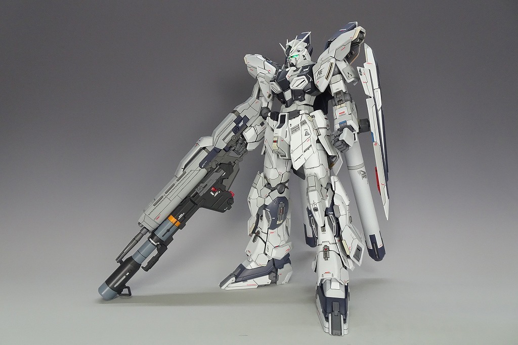 MGシナンジュスタインVer.Ka徹底改修ガンダムヘッド完成品 - プラモデル