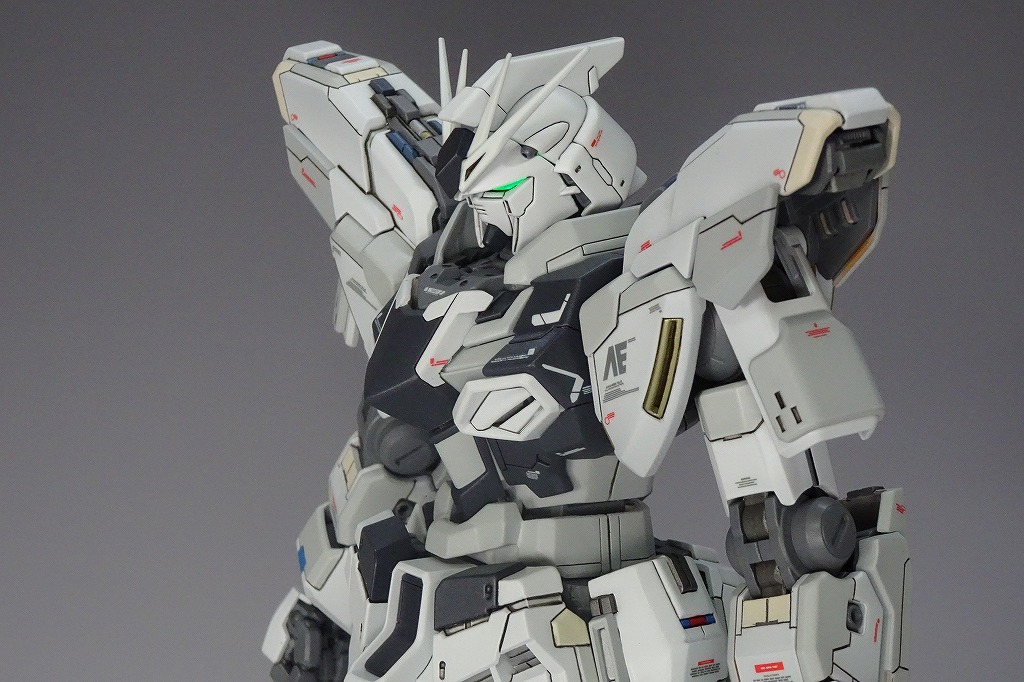 MGシナンジュスタインVer.Ka徹底改修ガンダムヘッド完成品 - プラモデル