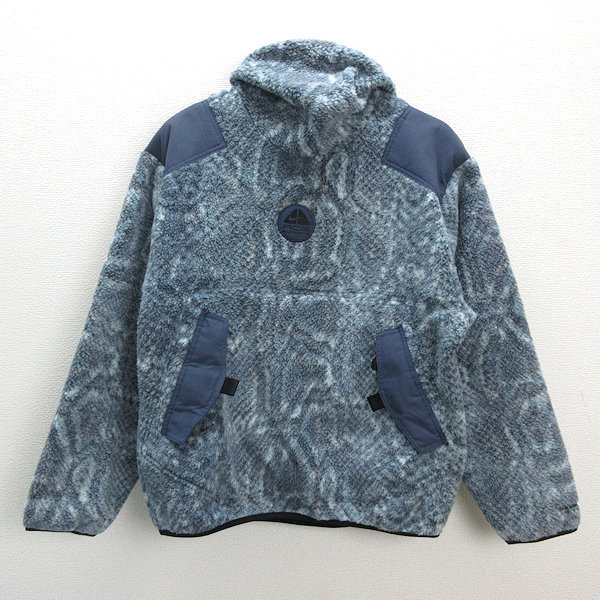 y■22AW 新品■シュプリーム/SUPREME NIKE ACG Fleece PullOVERフリースプルオーバー JKT■スネーク【メンズS】MENS【新品】_画像1