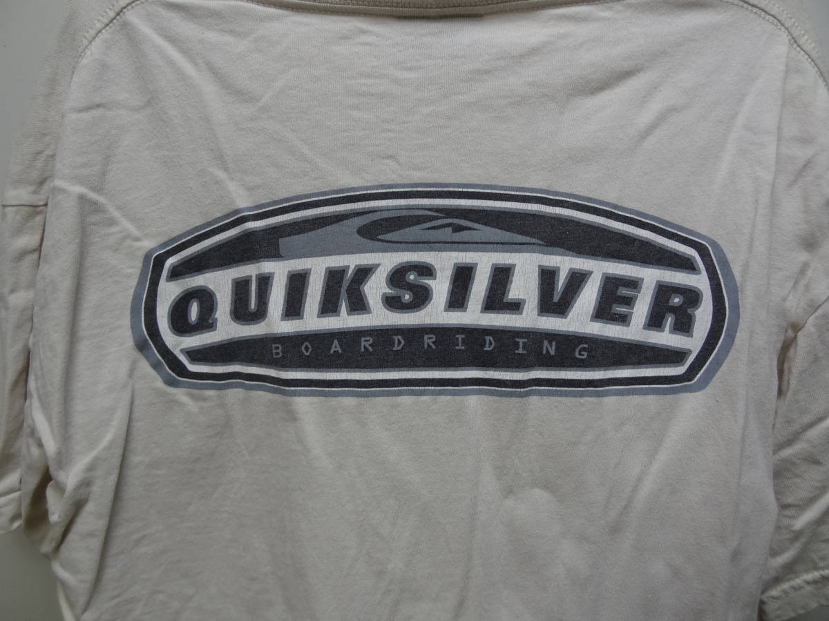 全国送料無料 アメリカ USA古着 80-90年代 クイックシルバーQUIKSILVER MADE IN USA メンズ サーファーTシャツ M