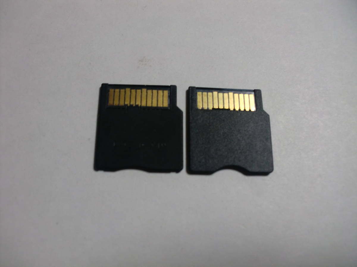 2枚セット　Panasonic　microSD→miniSD　変換アダプター　送料63円～　認識確認済み　メモリーカード ミニSDカード　SDカード_画像2