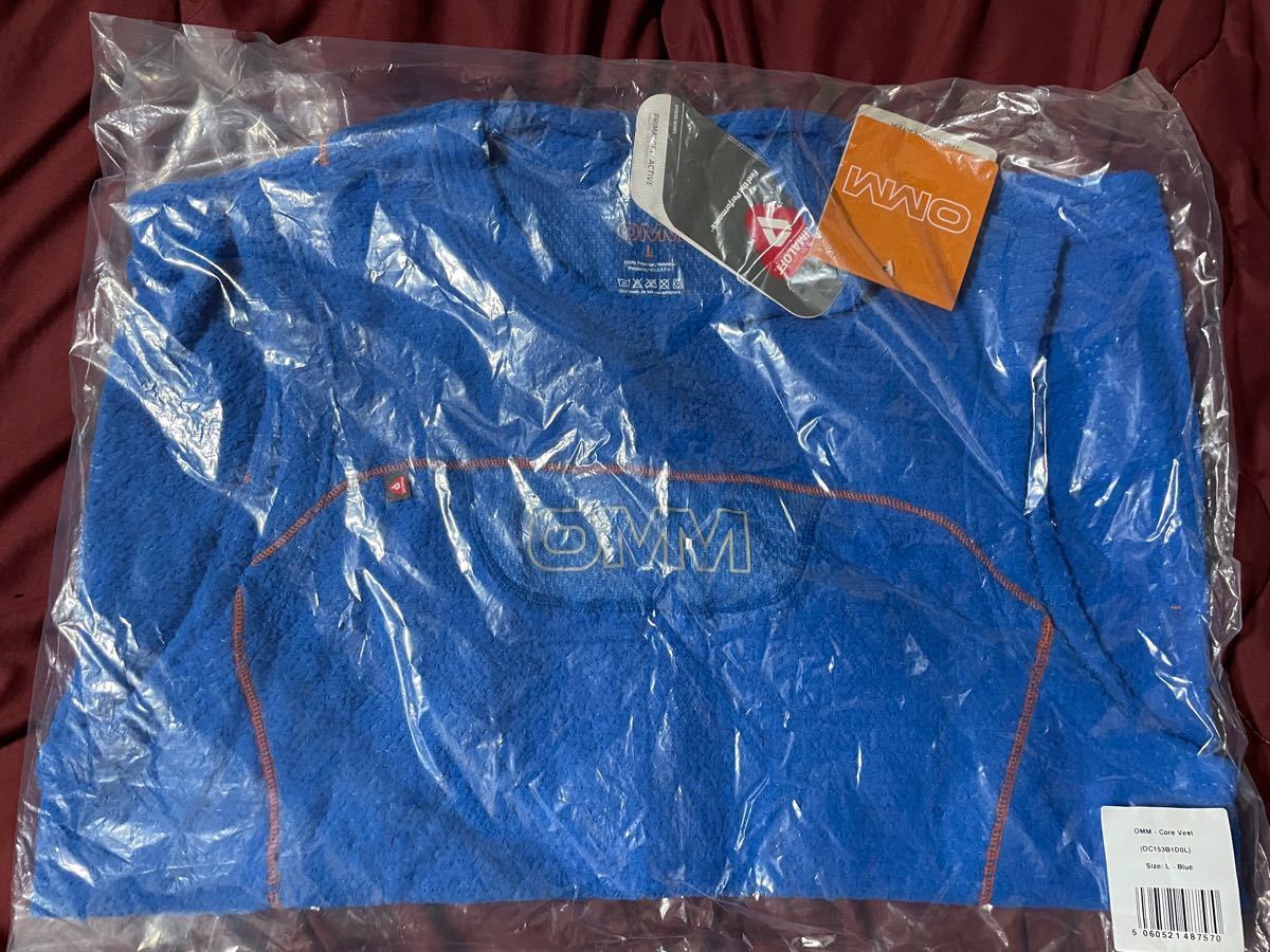 新品未使用 OMM Core Vest (BLUE) コア ベスト メンズ L