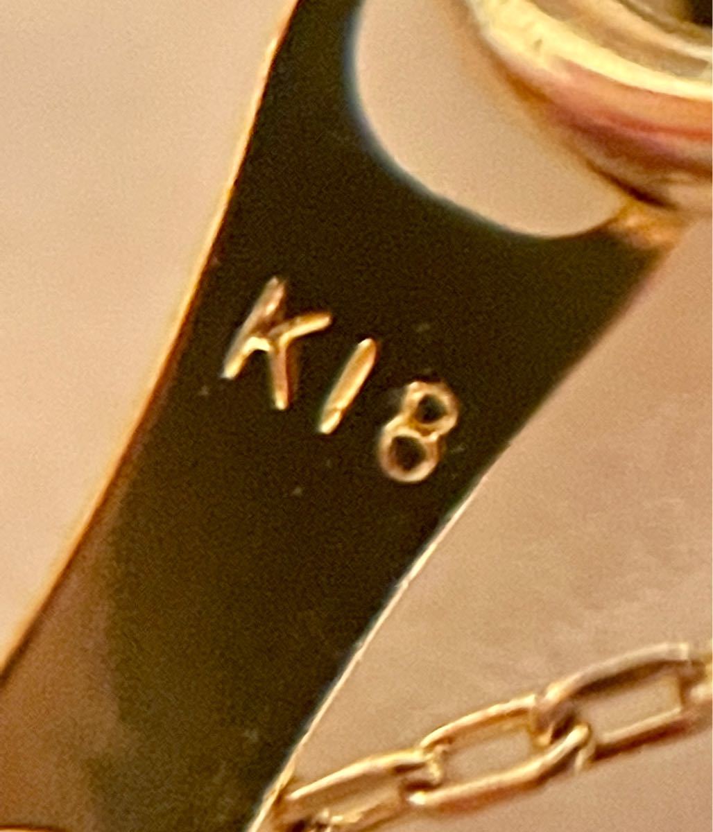 お値下げ◇K18YG*ミル打ち◇一粒ダイヤモンドネックレス*0.213ct 買いファッション K18YG 0.04ct ミルウチ ダイヤモンドネックレス ネックレス
