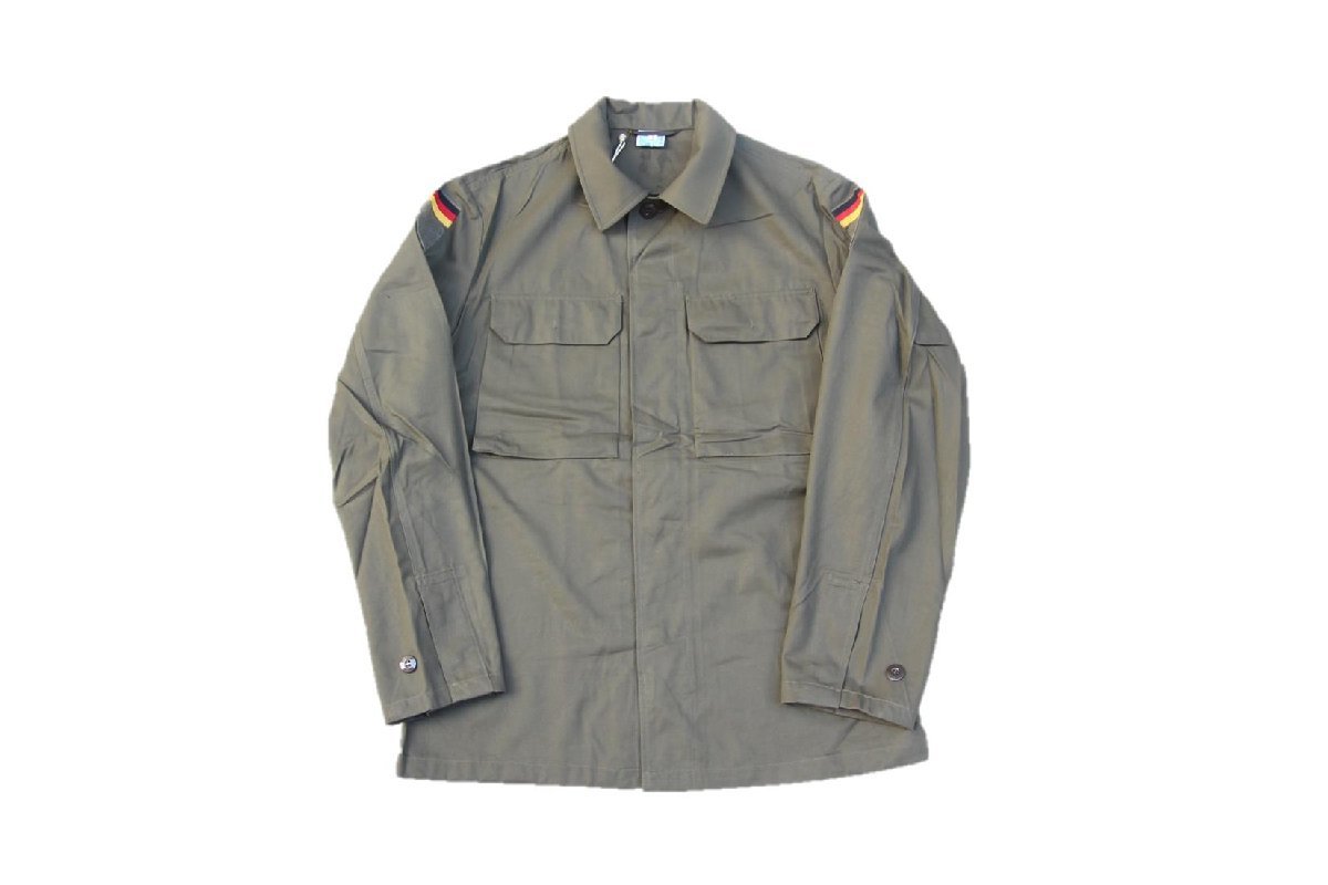 戦闘服 1980's Germany Military L/S Faigue Shirts Jacket