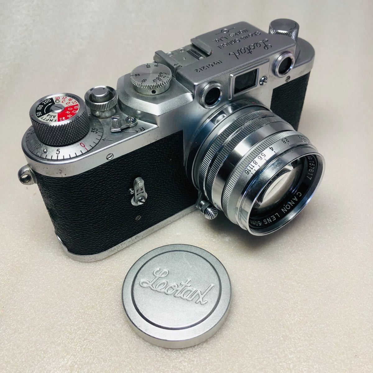 Leotax レオタックス K ライカ Lマウント、キヤノン 50mm F1.8 カメラ