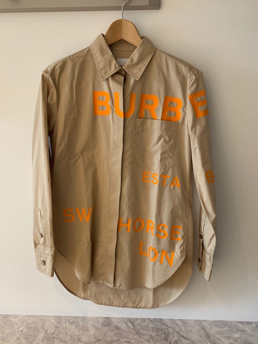 BURBERRY バーバリー ホースフェリー プリント シャツ レディースファッション シャツ、ブラウス