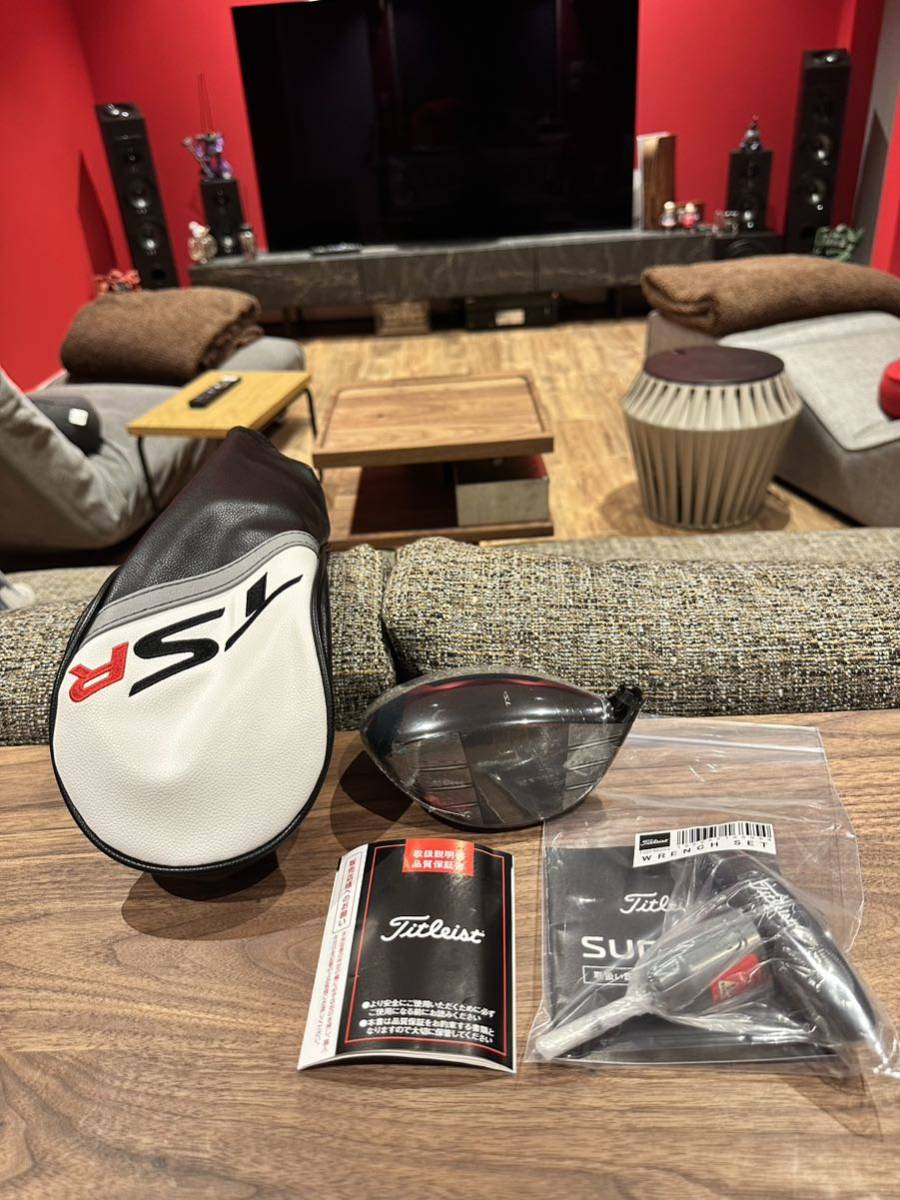 最新 新品 タイトリスト TSR3 9度 ドライバー ヘッド 日本正規品