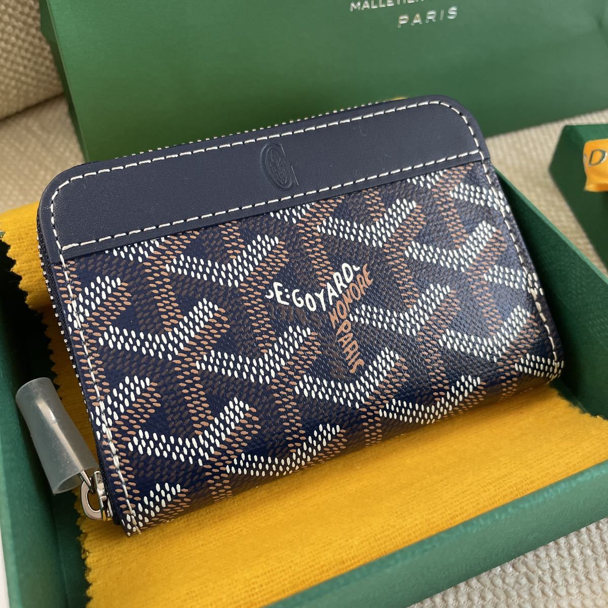 春夏秋冬おさんぽシリーズ E GOYARD ゴヤール 財布 ウォレット カード